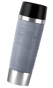 Emsa Thermobecher "Travel Mug" 0,5 Liter grau